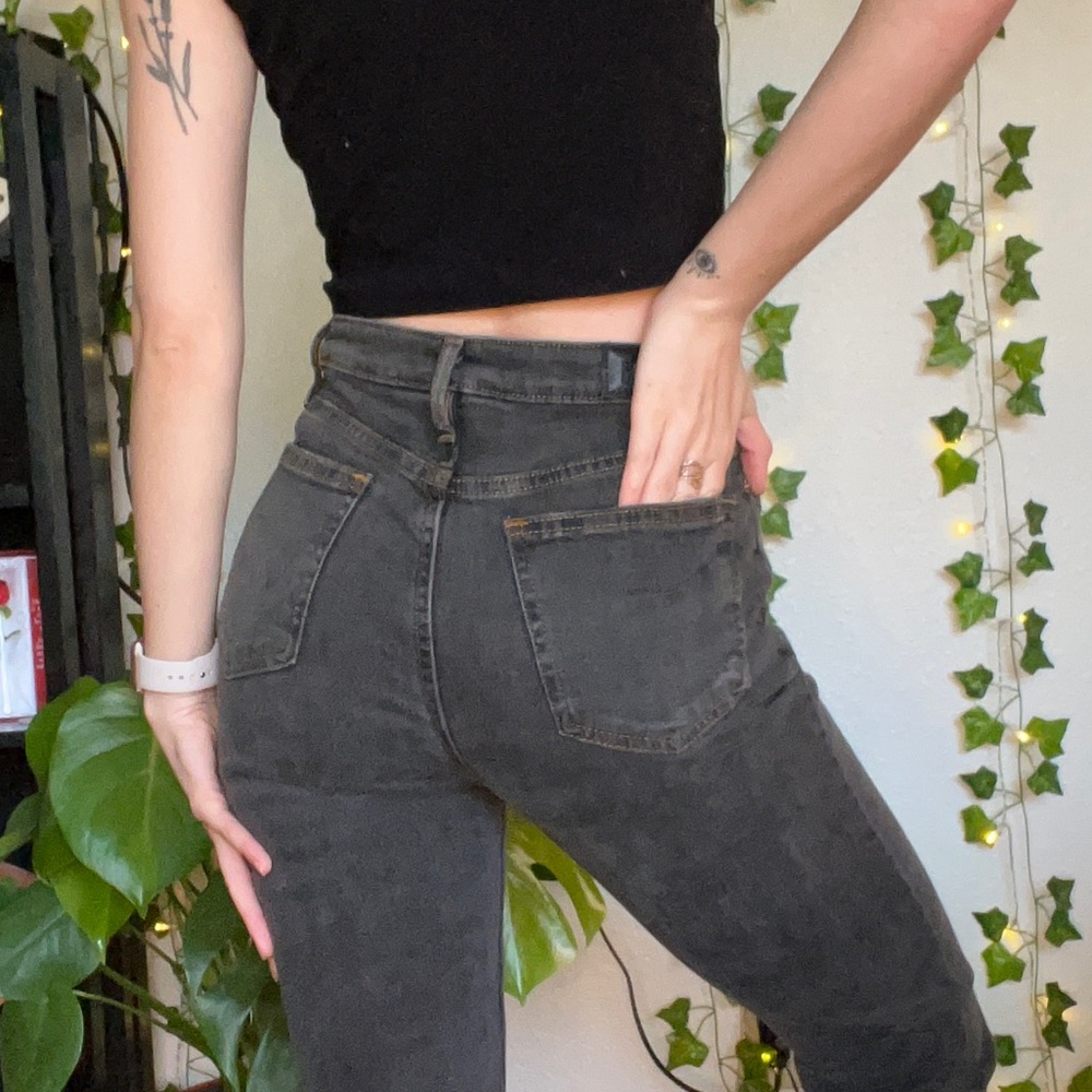 BDG high waisted jeans in grey size 28 inch waist